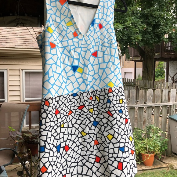 Desigual Geometric Pattern Dress Sz 40 EU (Med) - Picture 5 of 8